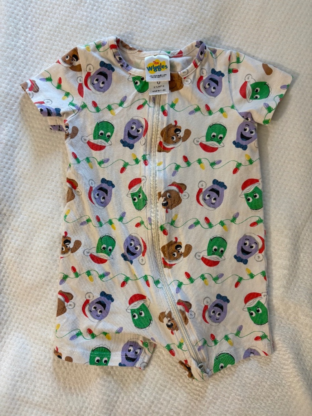 💙💛 The Wiggles Christmas Romper: Henry | Dorothy | Wags ❤️💜 Kids Shortie